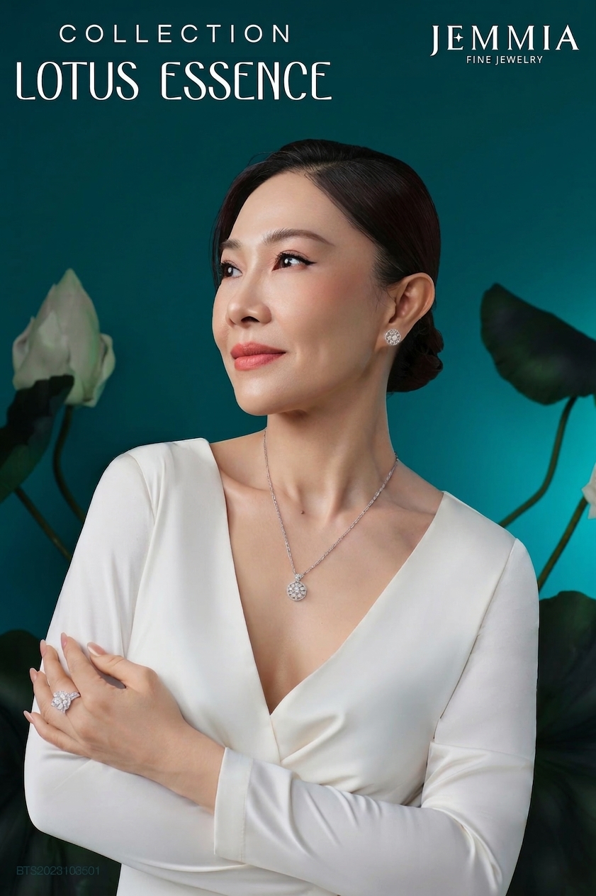bộ trang sức "Lotus Essence" JEMMIA