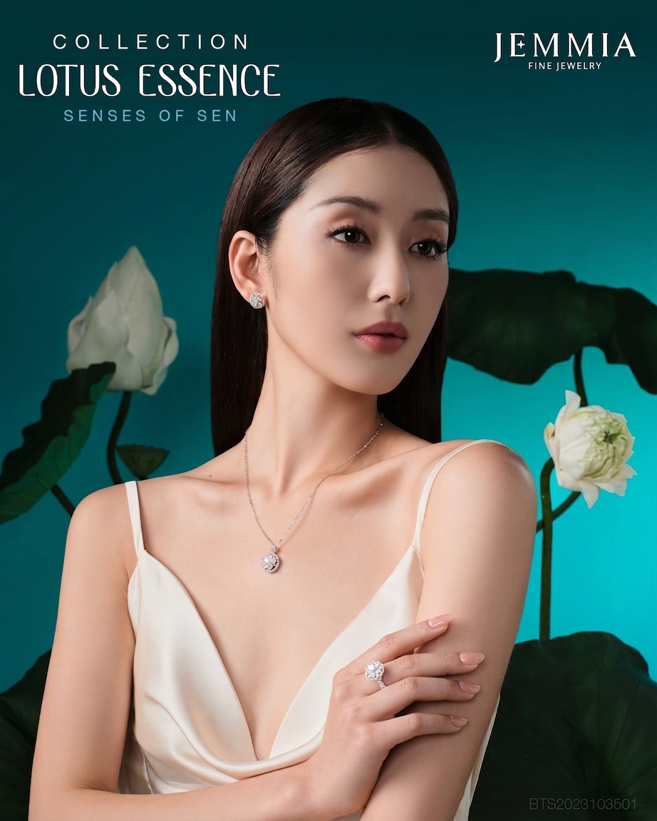 Bộ trang sức "Lotus Essence" JEMMIA