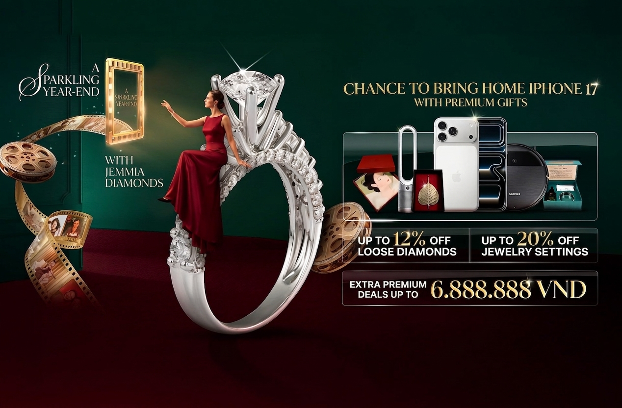Radiant diamonds, a sparkling year-end