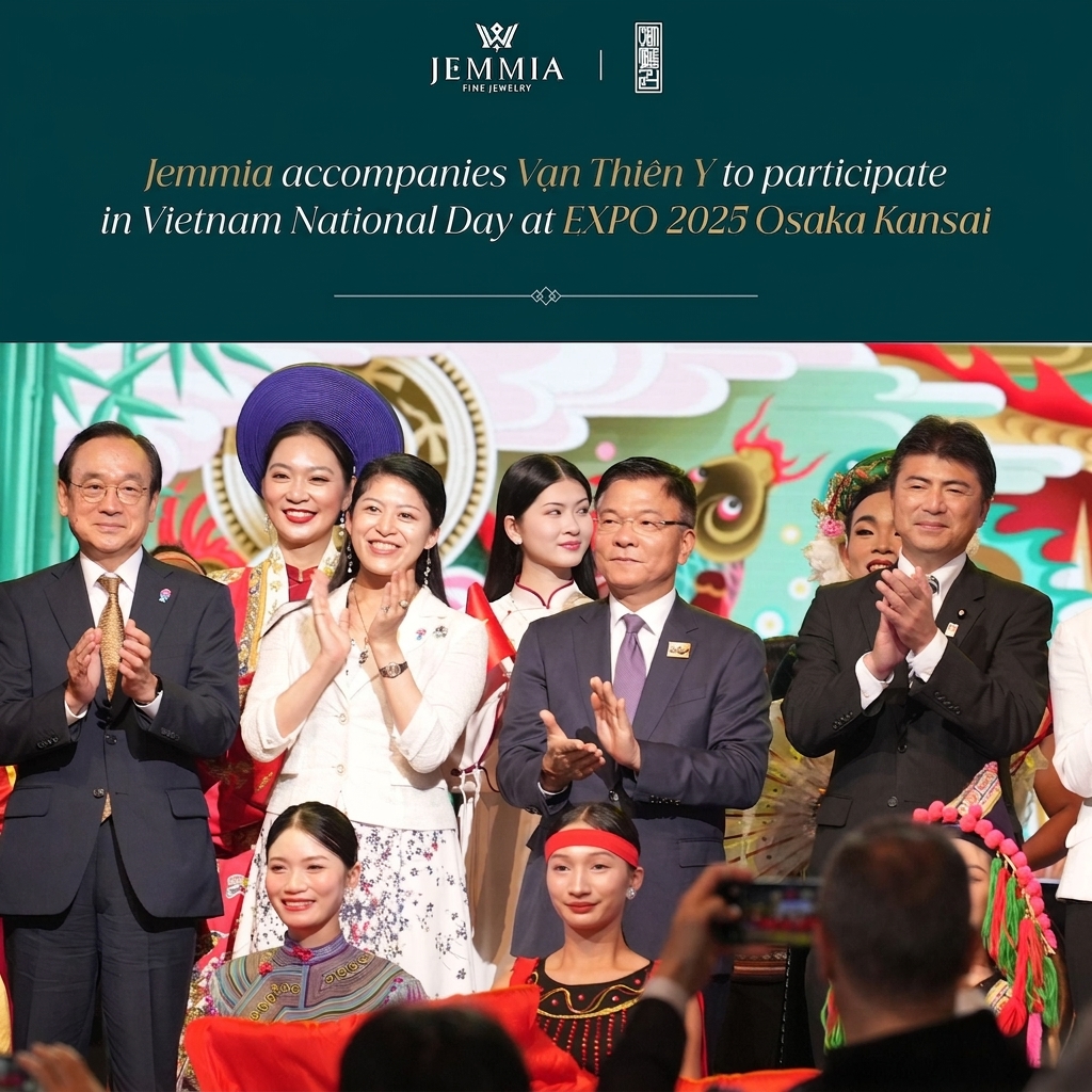 jemmia cùng Vạn Thiên Y tỏa sáng Việt phục tại EXPO 2025 Osaka