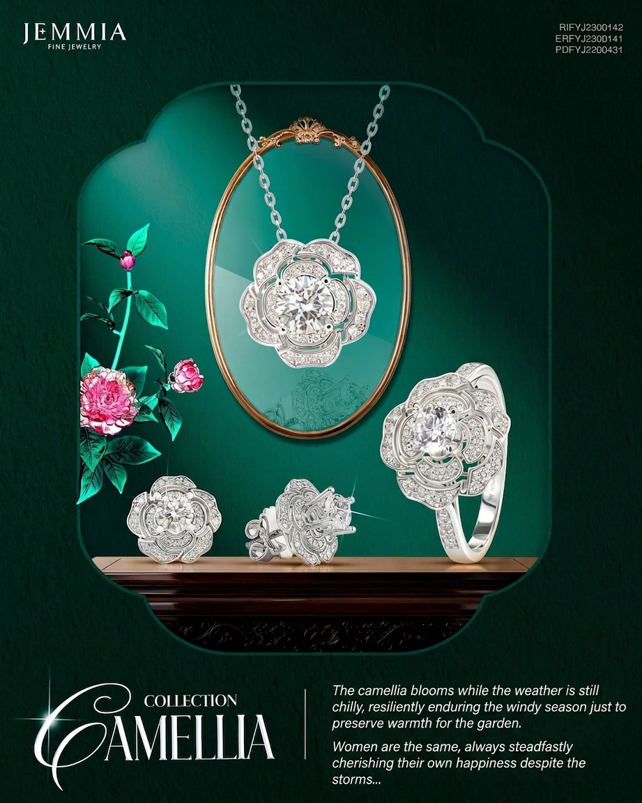 Ứng dụng kim cương 3 carat trong trang sức