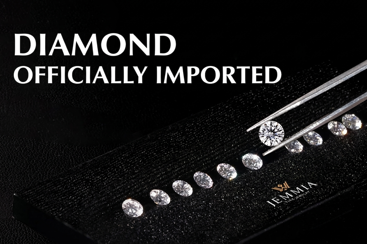 Kim cương nhập khẩu chính ngạch là gì