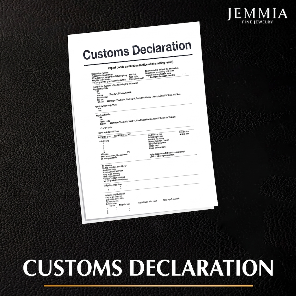 Kim cương nhập khẩu chính ngạch là gì