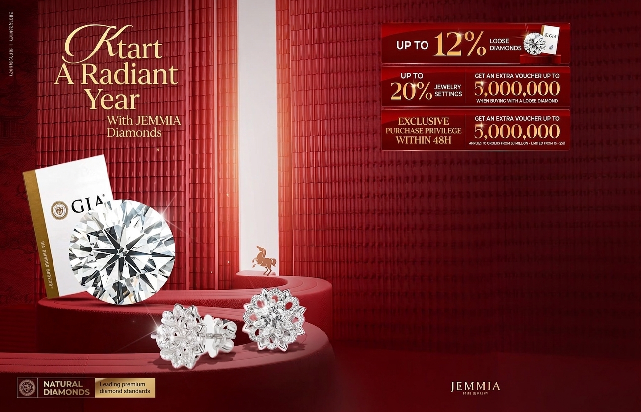 start the year brilliantly with Jemmia diamonds